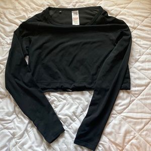 Women’s Gymshark Long Sleeve Crop Shirt - Size Medium